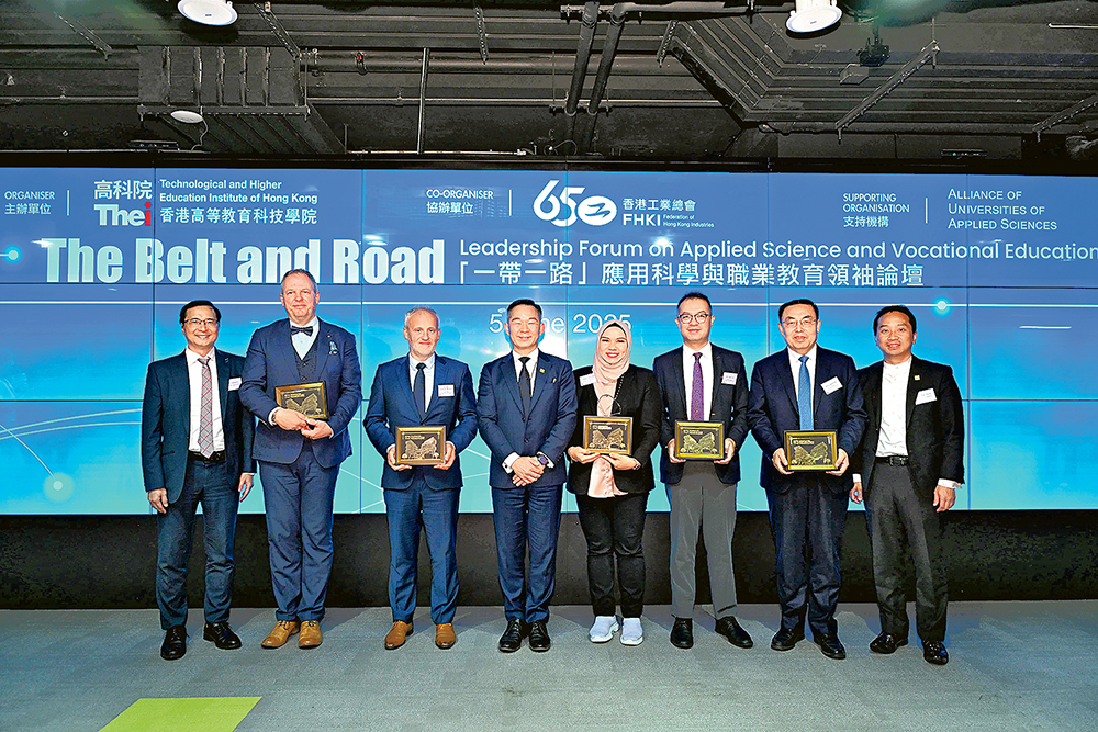 THEi高科院校長劉建德教授<br>提倡三大落地方針 引領院校邁向應用科學大學之道