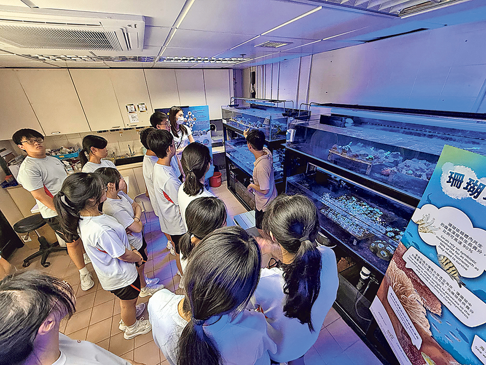 藉珊瑚保育探究科學知識 <br>以嶄新教學法點燃學習熱情