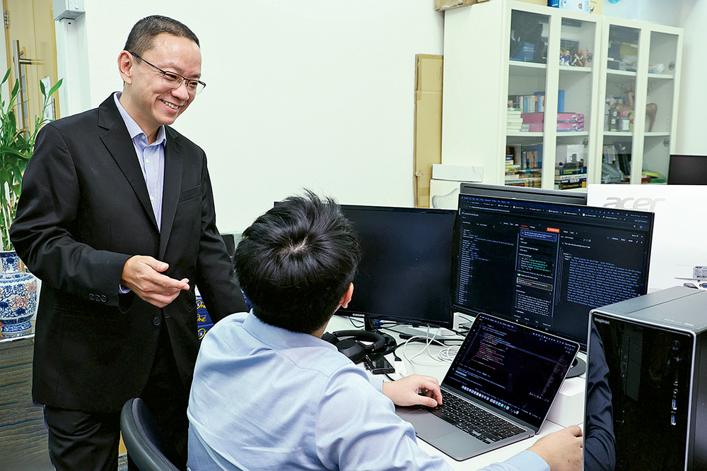 吳壽冠指出，學系相當強調小組項目，鍛鍊了他的溝通與協作技巧，對他未來的職場發展大有裨益。