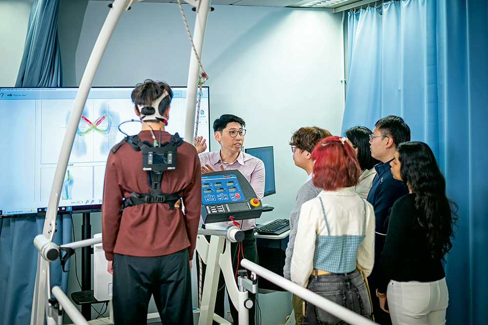 【大學道】理大生物醫學工程及體育科技學系 全港首創「體育科技」與經典「生物醫學工程」雙軌並行 學生學習利用科技監測運動的表現