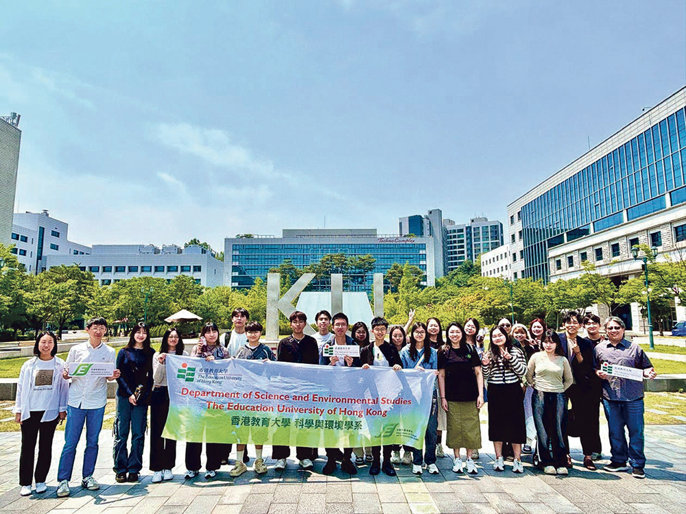 學生到韓國全北國立大學交流